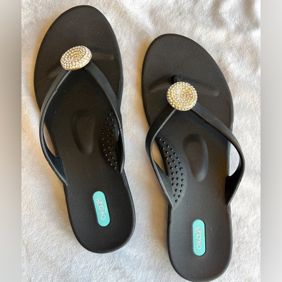 OKA B. Flip Flops - Picture 2 of 3